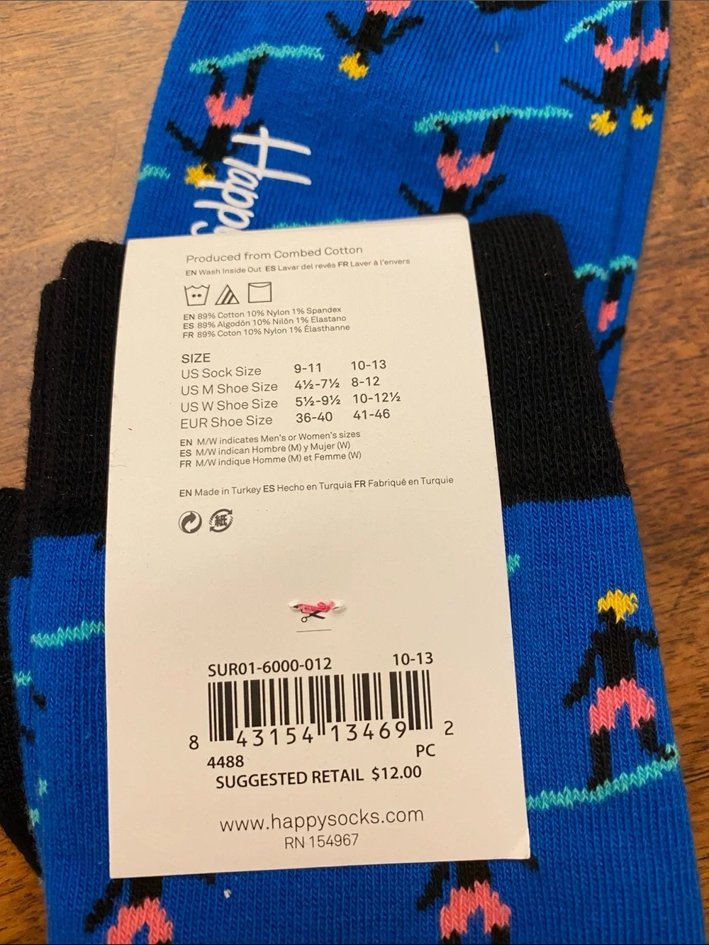 FREE HAPPY SOCKS Surfer